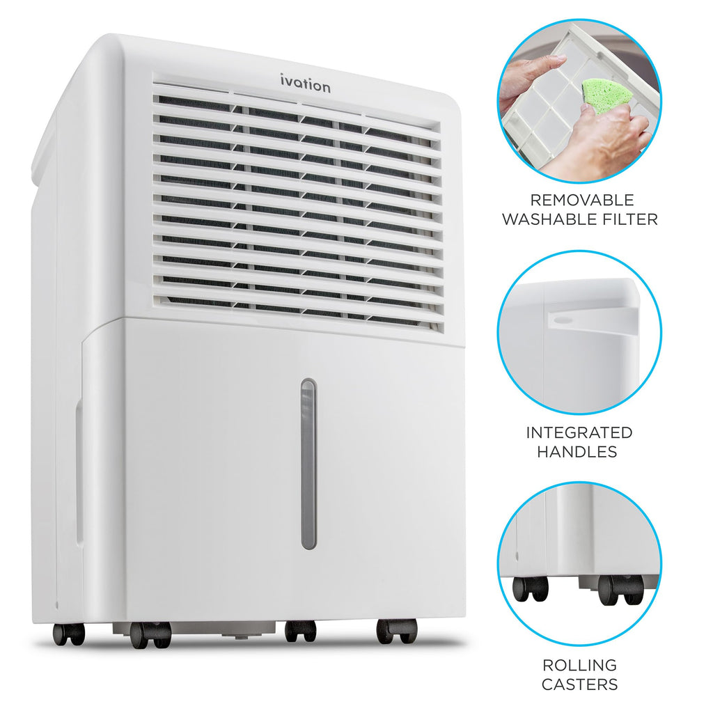 50 Pint Dehumidifier with Pump & Drain Hose P181775