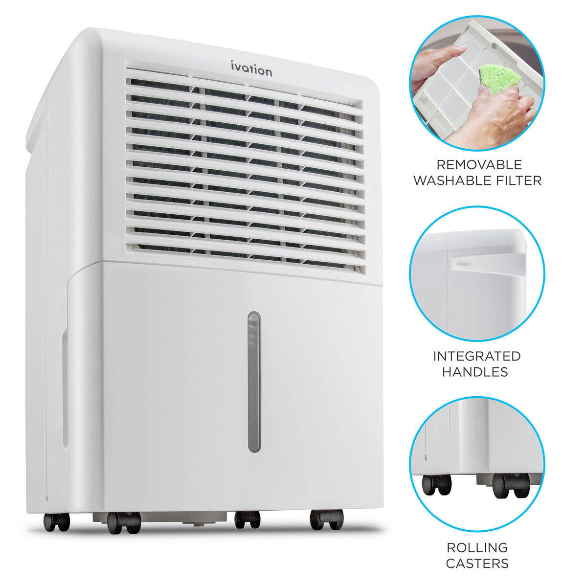50 Pint Dehumidifier with Pump & Drain Hose P181775
