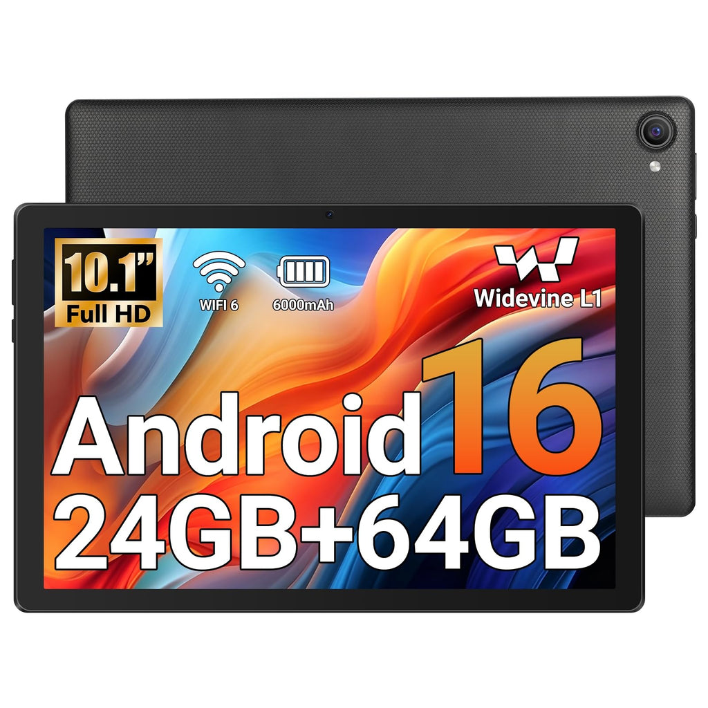 10.1" Android Tablet 24GB RAM 64GB ROM 6000mAh B5190