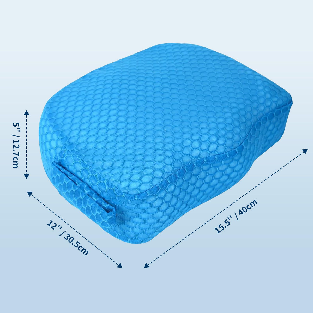 Weighted 3D Air Mesh Inflatable Hot Tub Booster Seat O959748