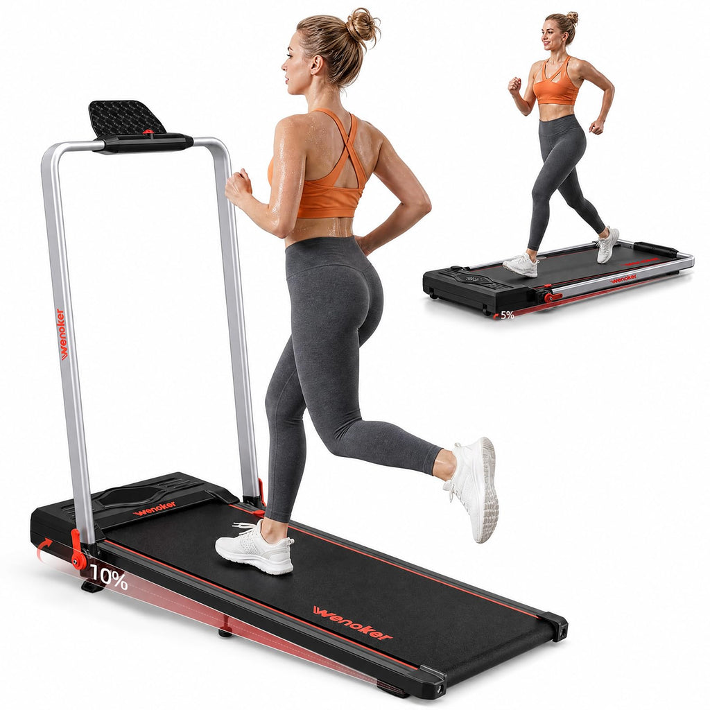 Walking Pad Treadmill with Safety Handle S585