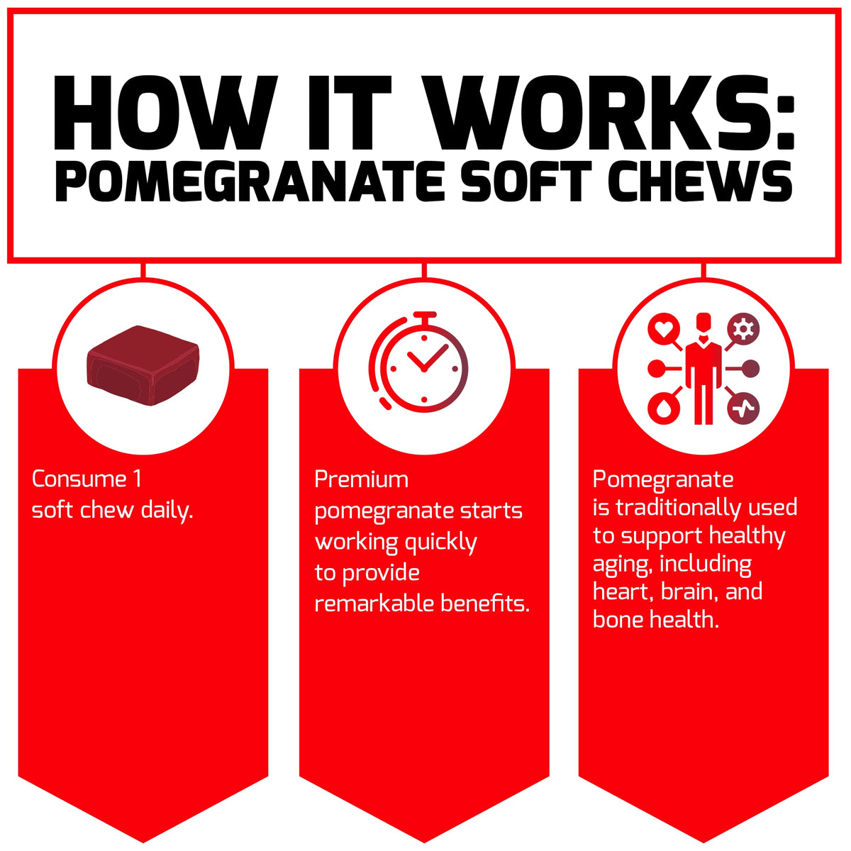 Beet Powder & Pomegranate Soft Chews T883