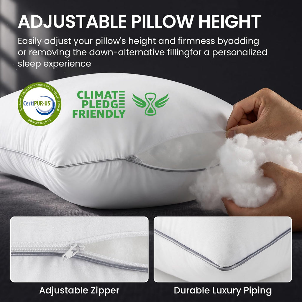 King Size Set of 2 Bed Pillows H9342