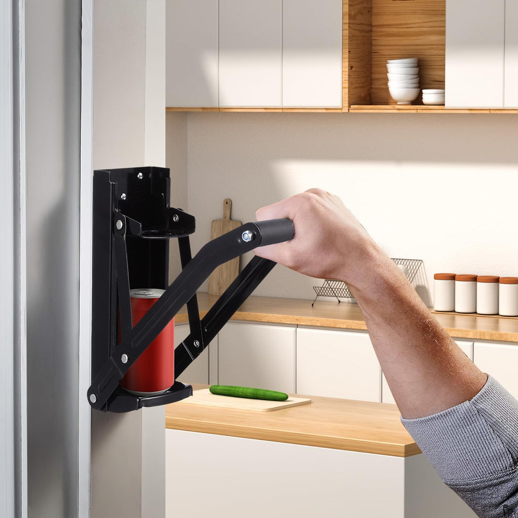 Heavy Duty Wall Mounted Can Crusher with Bottle Opener W71385