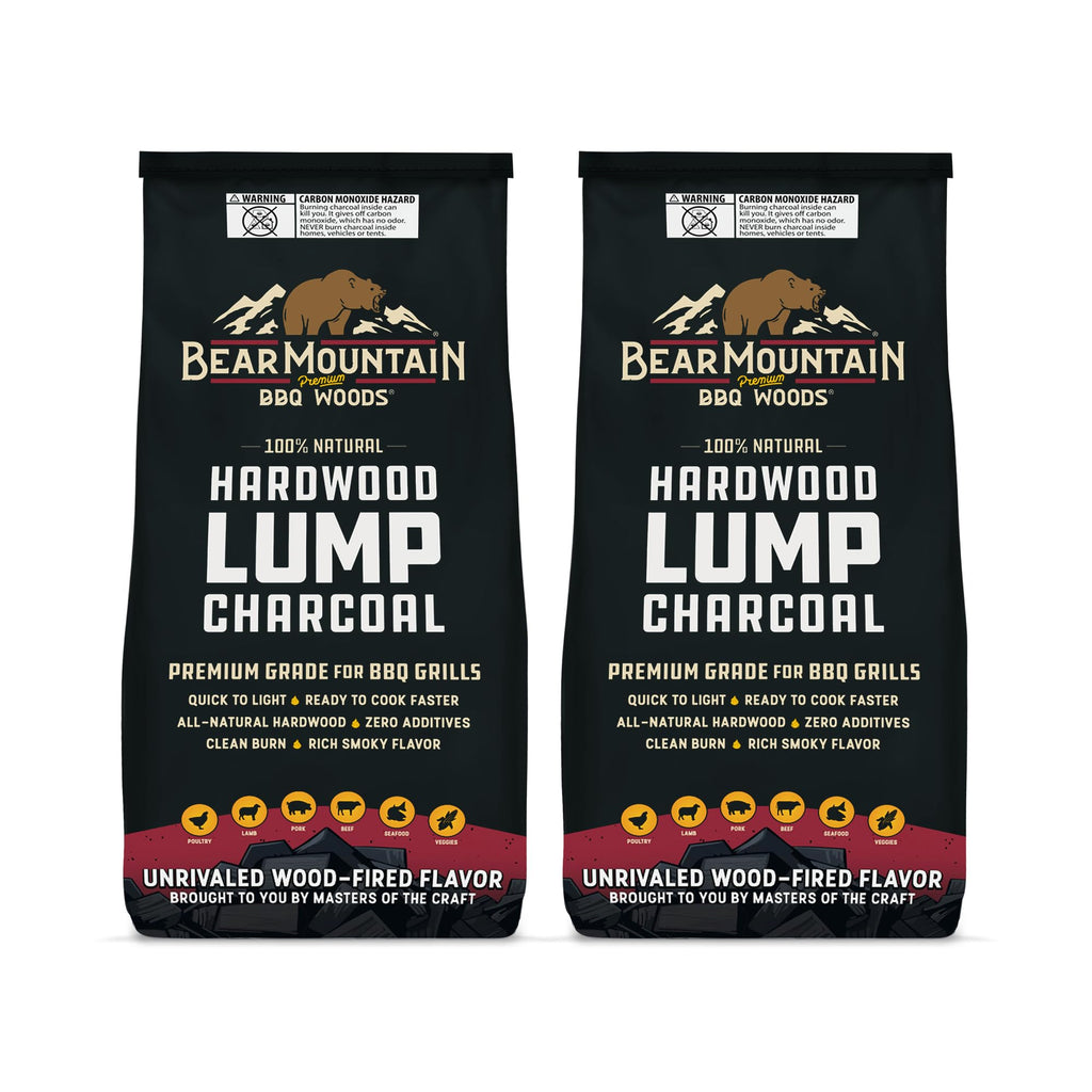 2 Pack Hardwood Lump Charcoal 8.8 Pounds K9752
