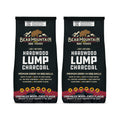 2 Pack Hardwood Lump Charcoal 8.8 Pounds K9752