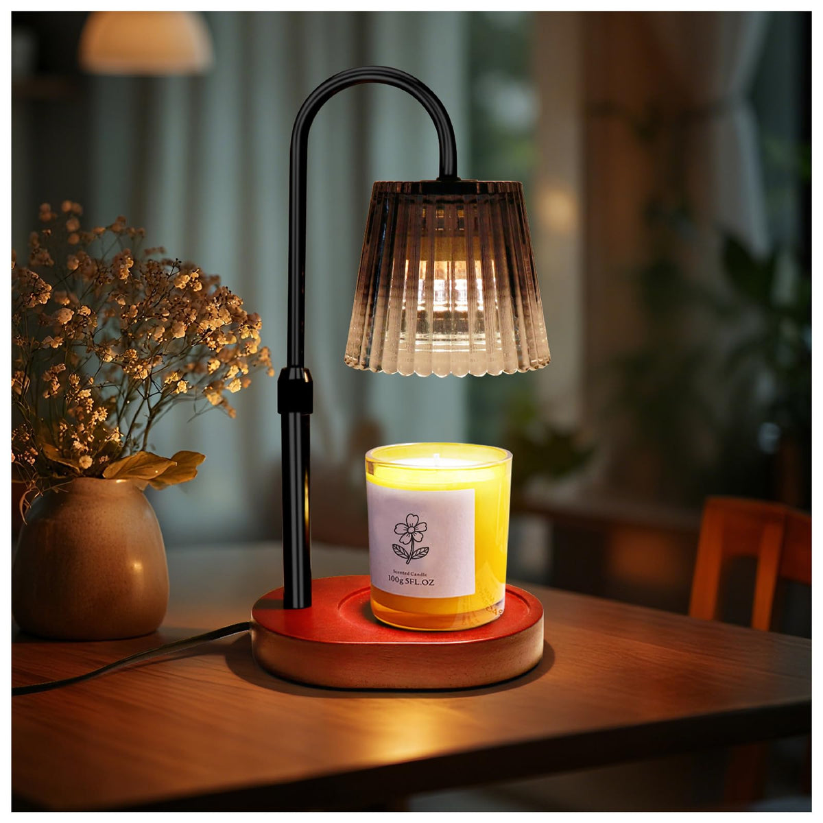 Candle Warmer Lamp with Timer and Dimmable Control T652