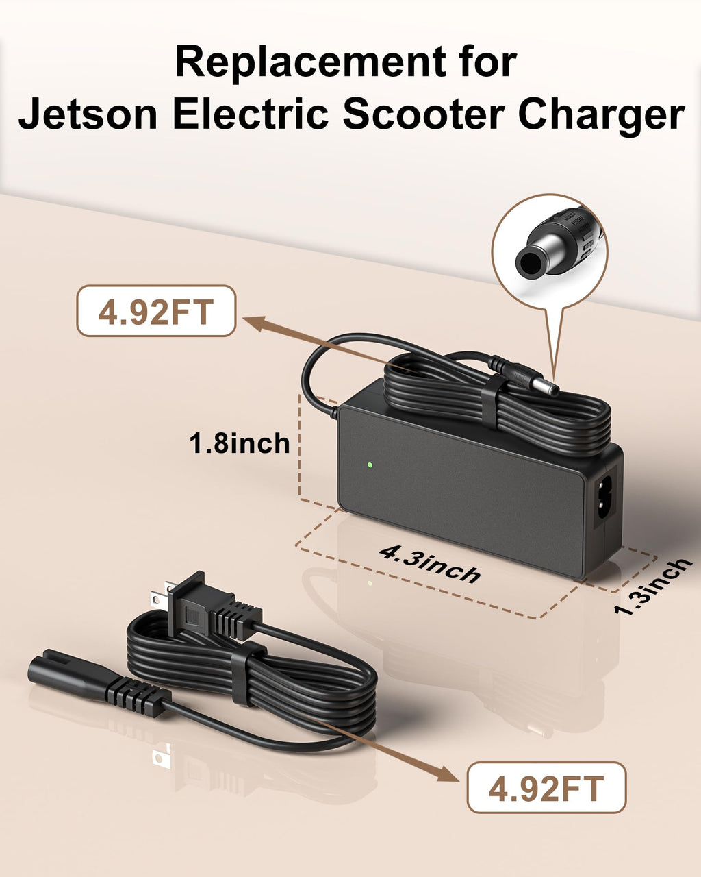 42V 2A Electric Scooter Charger M45251