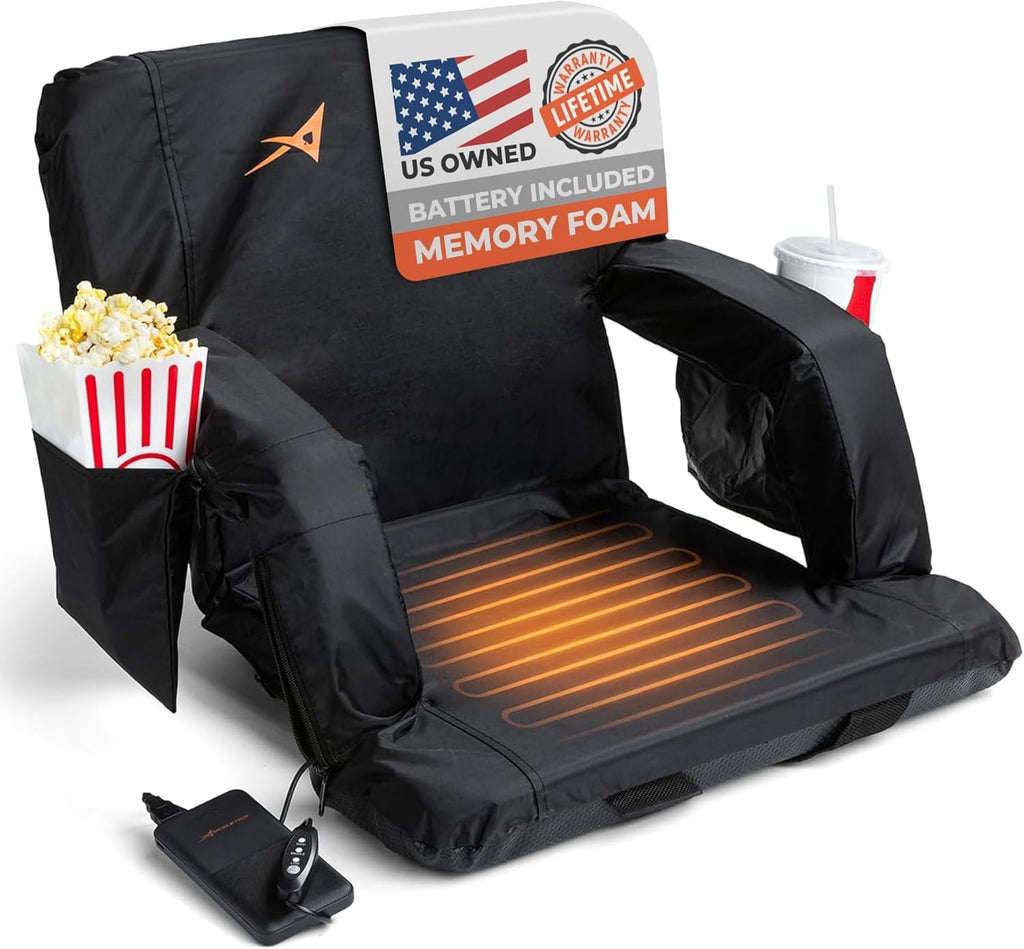 Heated Stadium Seats for Bleachers with Back Support N4785