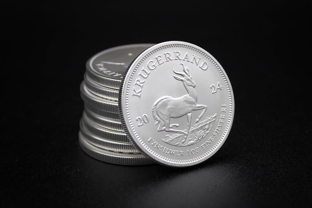 1 oz South African Silver Krugerrand Coin V48717
