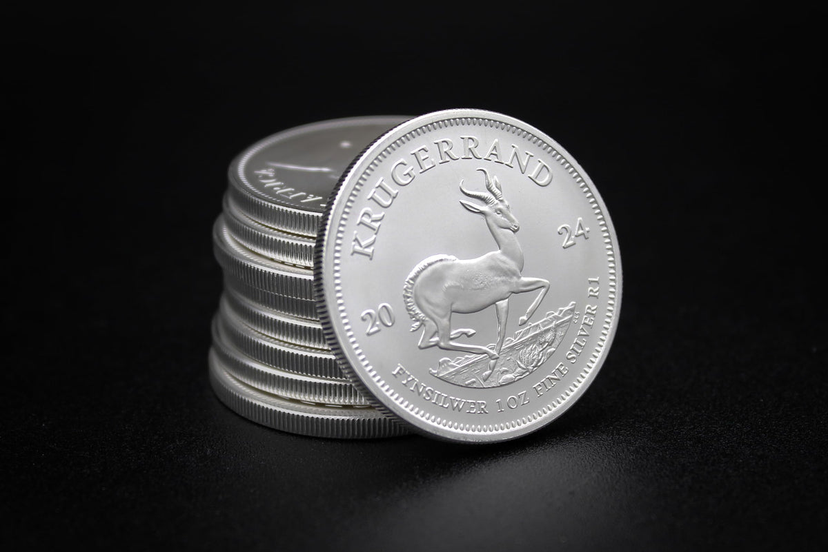 1 oz South African Silver Krugerrand Coin V48717