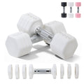 Adjustable Dumbbell Set of 2 Total 20 Lbs B5638