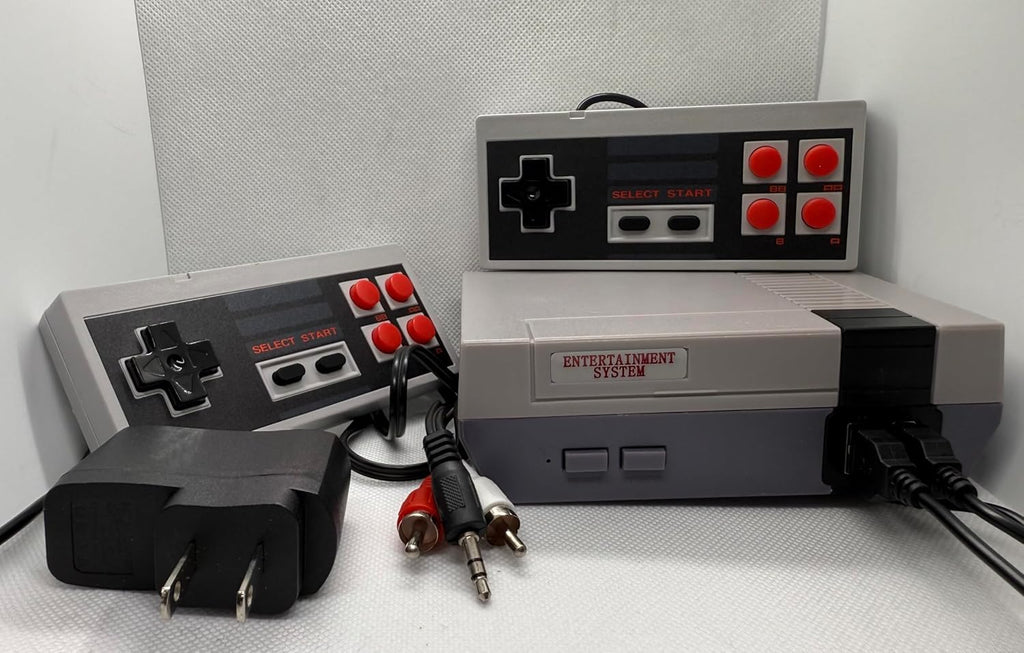 Mini Video Game Console with 620 Classic Games and Dual Controllers D6451