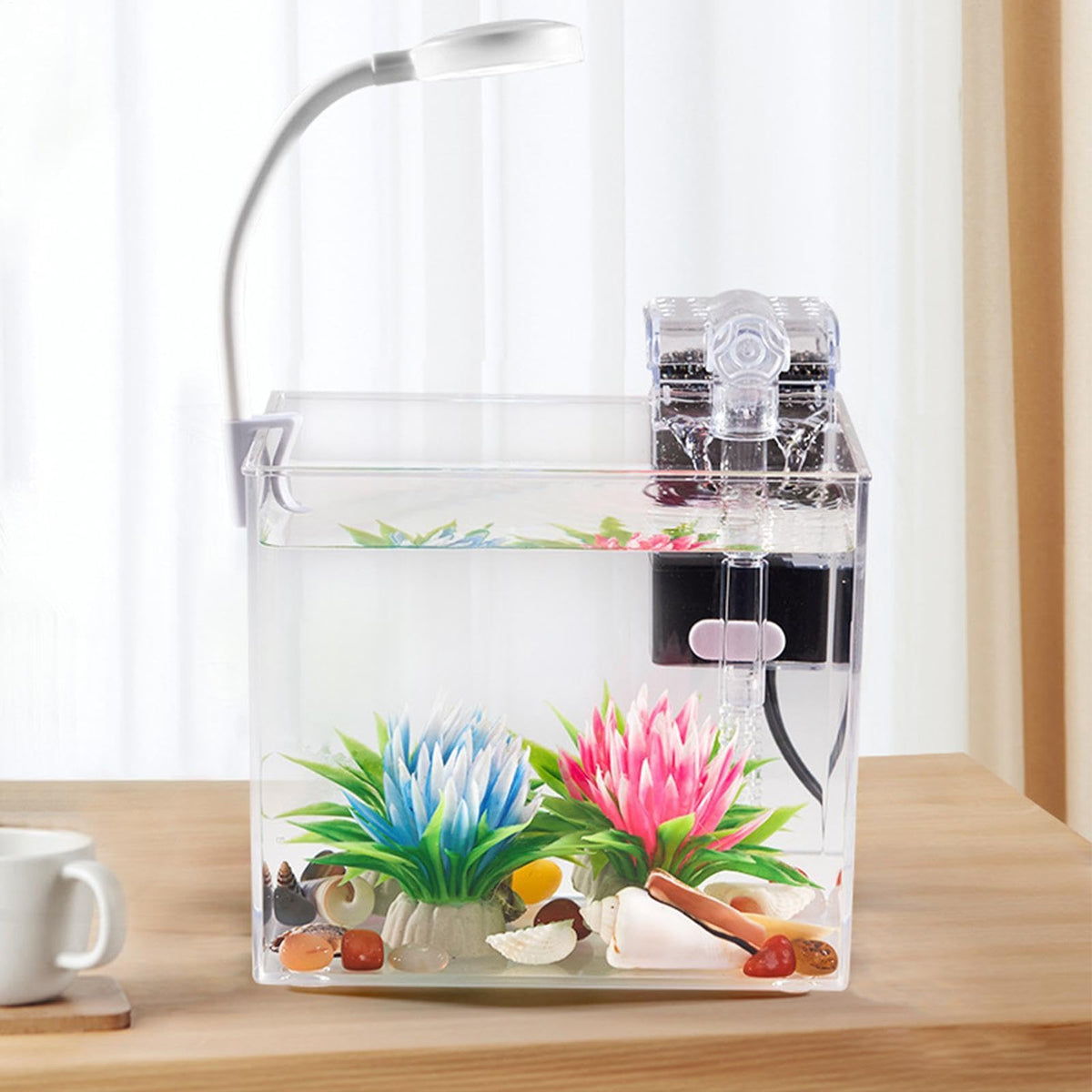 Small Aquarium with LED Lights S2538