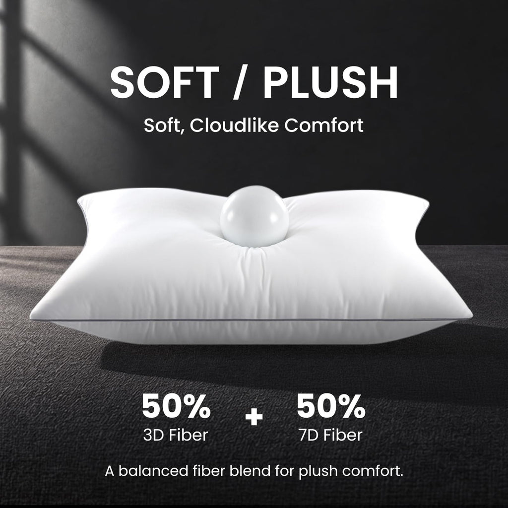King Size Set of 2 Bed Pillows H9342