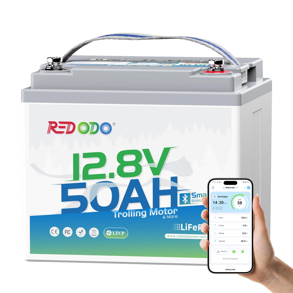 12V 50Ah LiFePO4 Deep Cycle Battery K244540