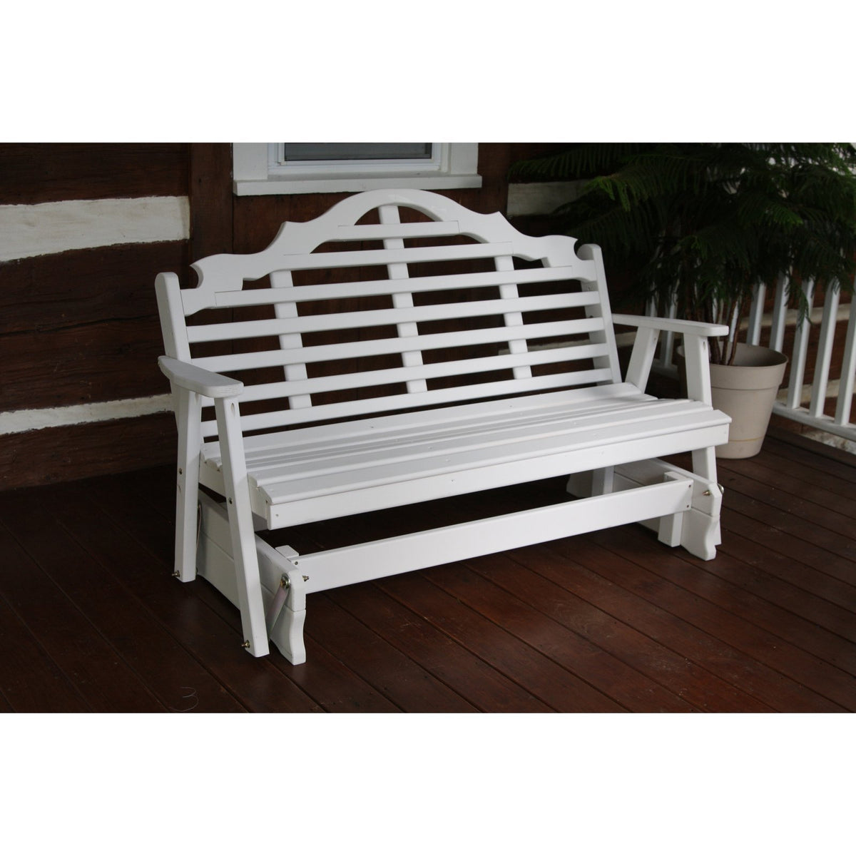 Yellow Pine Glider Bench S84037