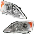 Headlight Left Right Clear Lens H789