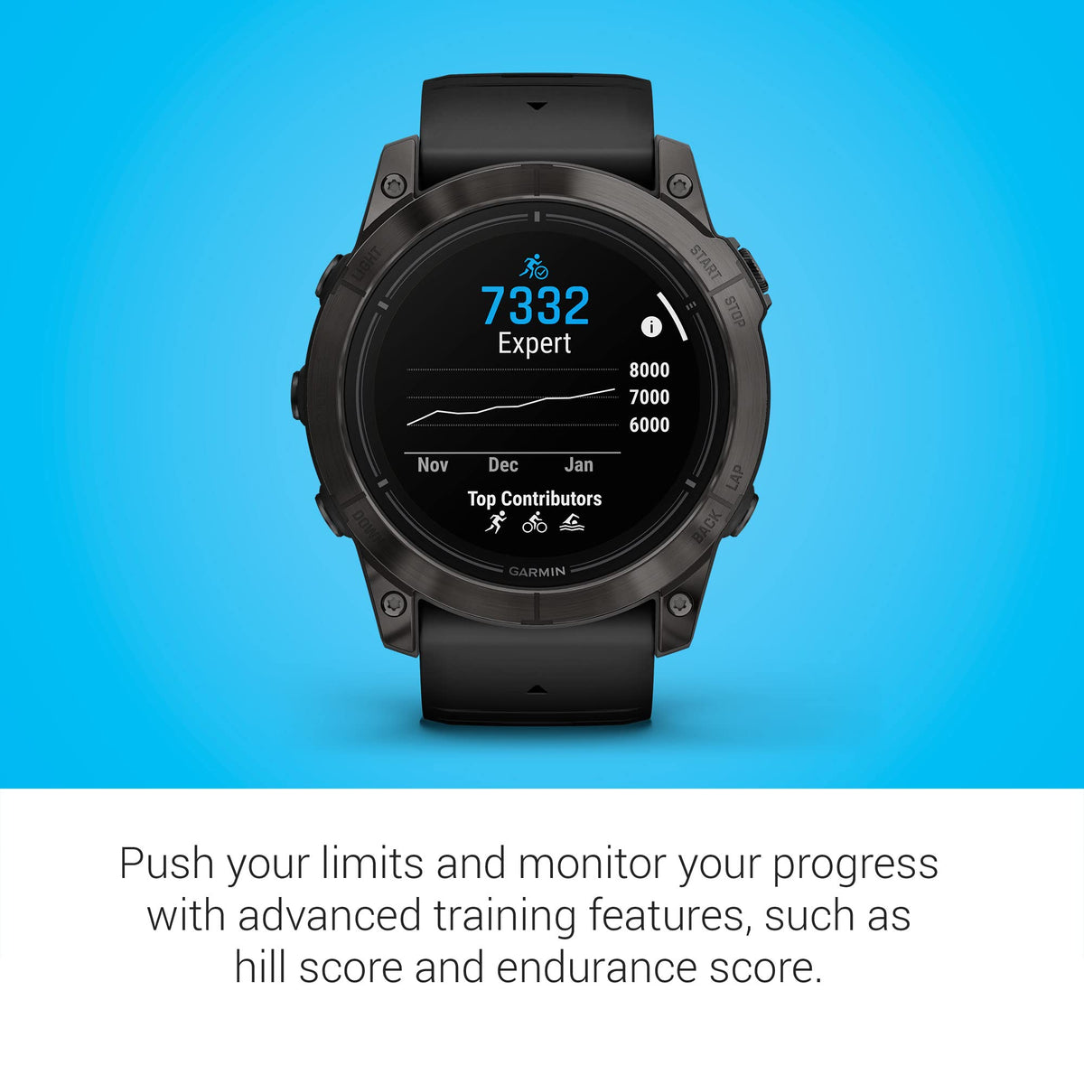 Black 51mm Smartwatch I523126