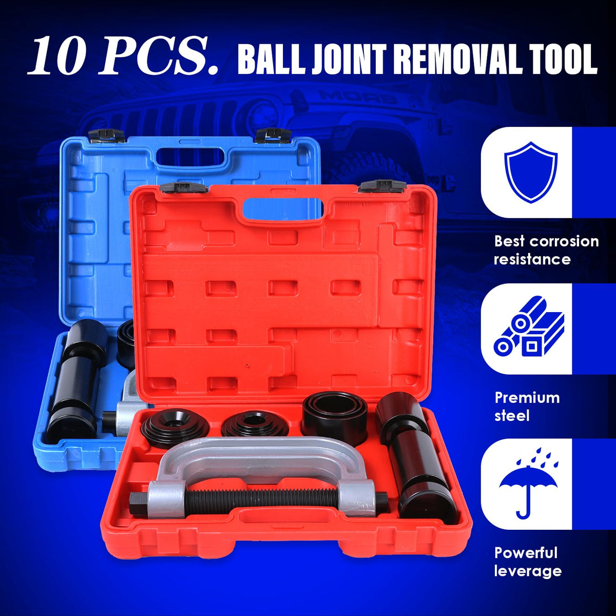 10PC Ball Joint Removal Tool Kit G7403