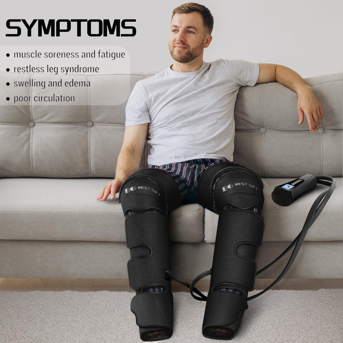 Air Compression Massager with Heat N608