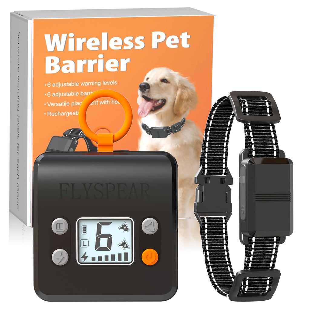 Wireless Rechargeable Indoor Pet Barrier with 6 Adjustable Range X791