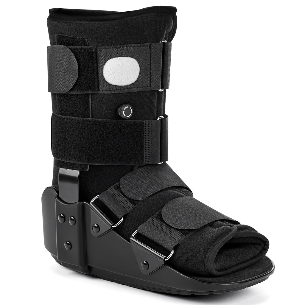 Adjustable Air Walking Boot Medium Black J134