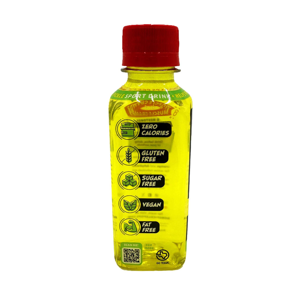 Electrolyte Pickle Shot Zero Caffeine & Gluten-Free 6.3 Oz (Pack of 18, Dill Pickle) Y68699