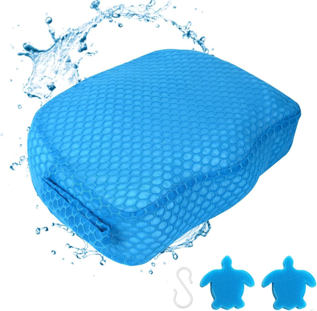Weighted 3D Air Mesh Inflatable Hot Tub Booster Seat O959748