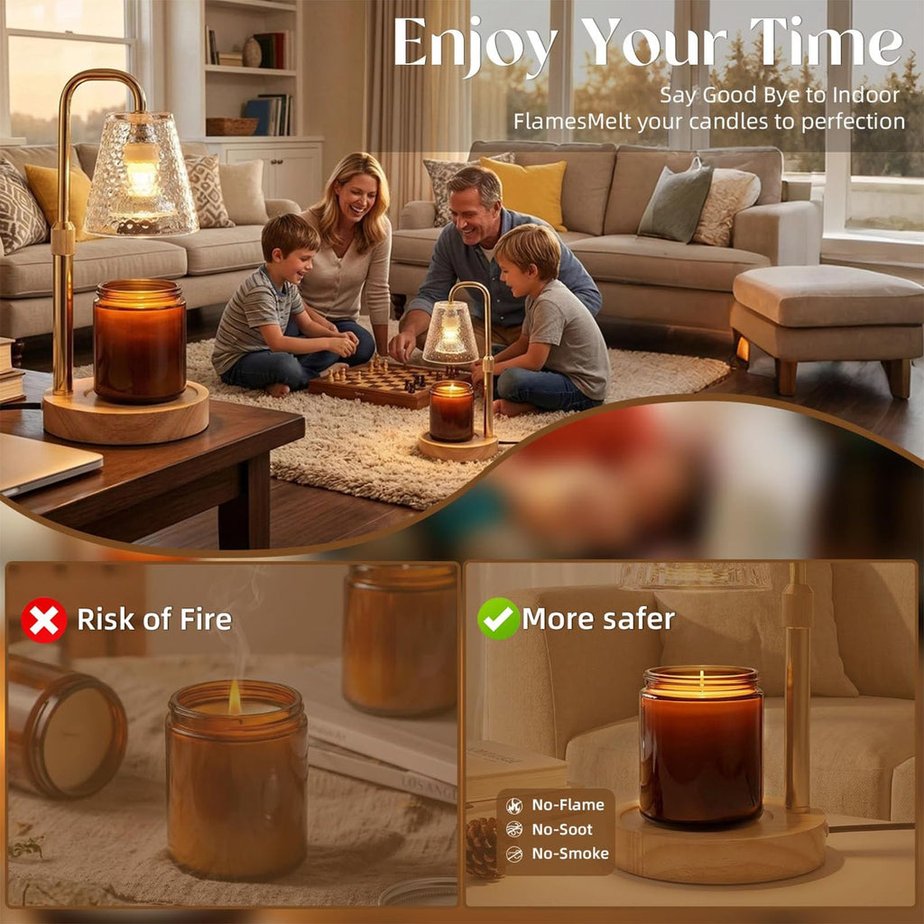 2 Pack Candle Warmer Lamp U737