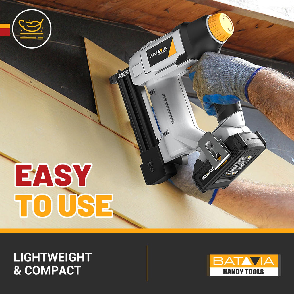 20V Cordless 18GA 2-in-1 Brad Nailer & Stapler Q720008