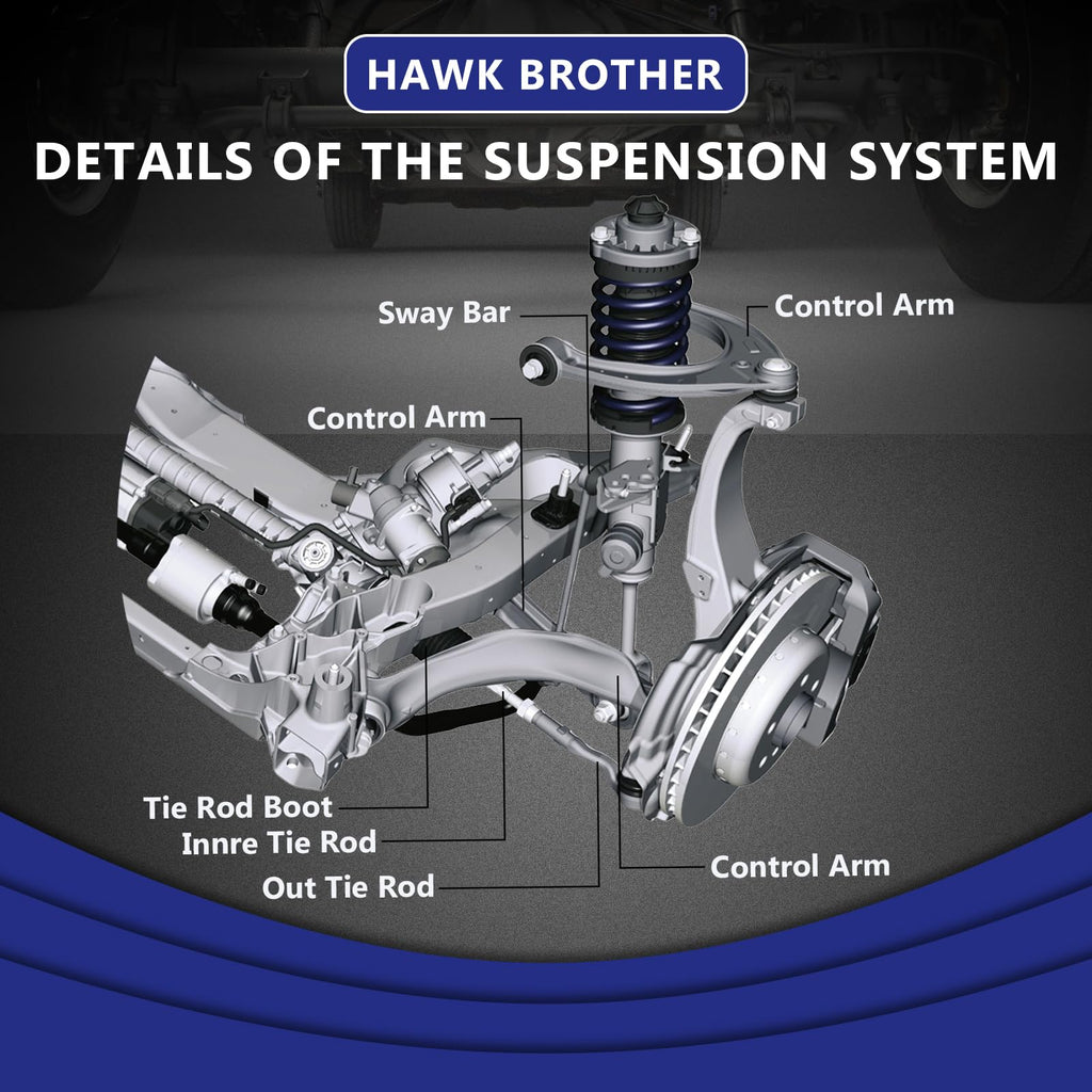 Front Lower Control Arm with Ball Joint Suspension Kit S8799