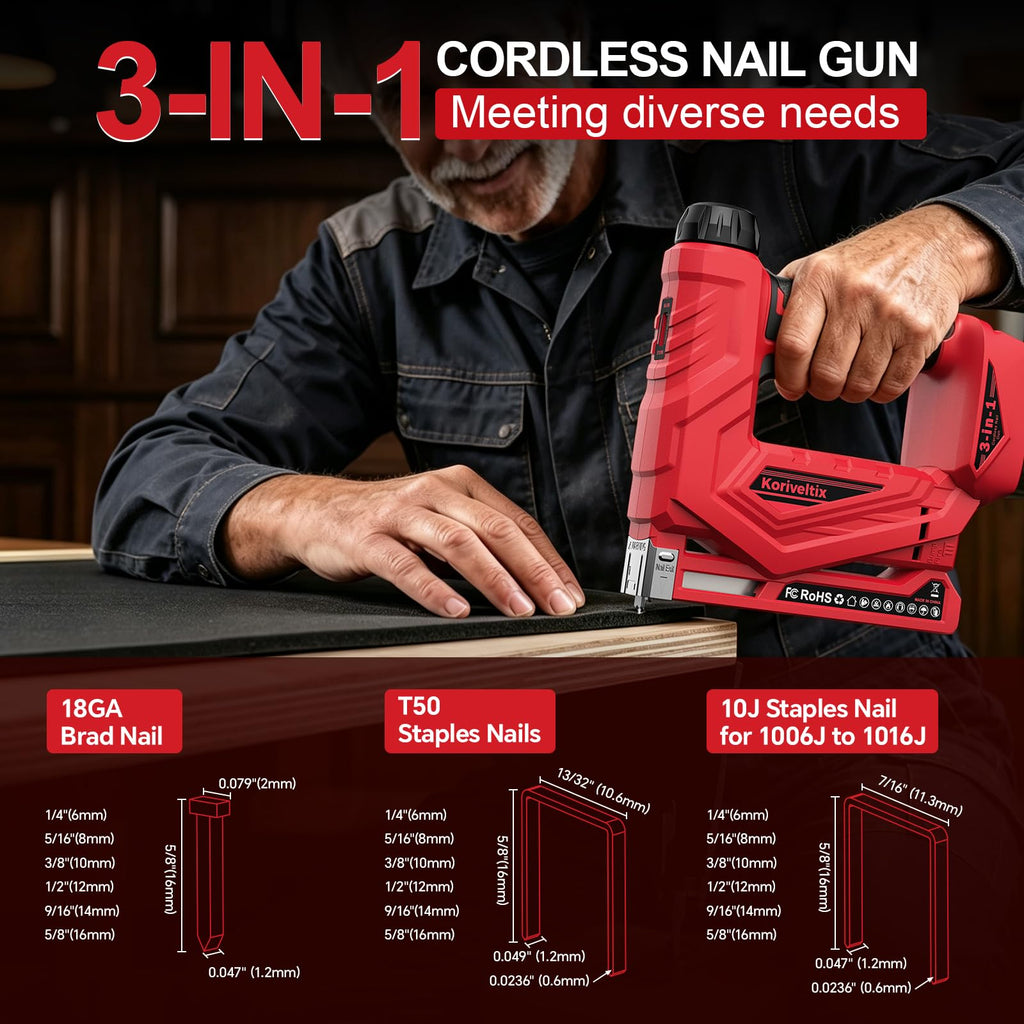 Cordless Staple Nail Gun Z22477