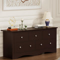 Brown 5 Drawer Dresser W792