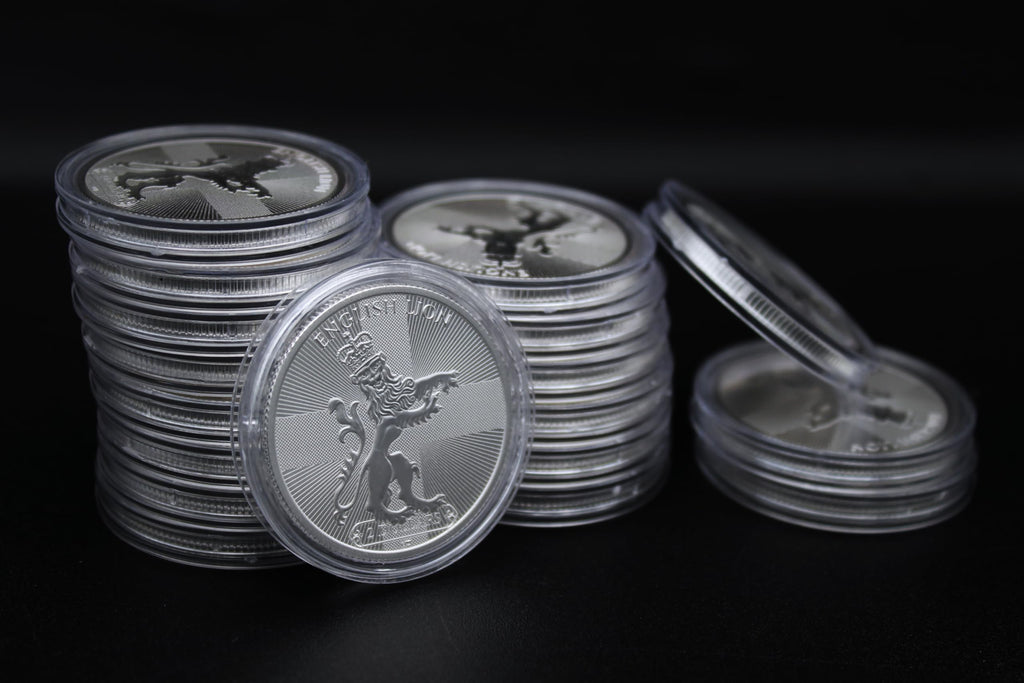 1 oz Silver English Lion Coin E292