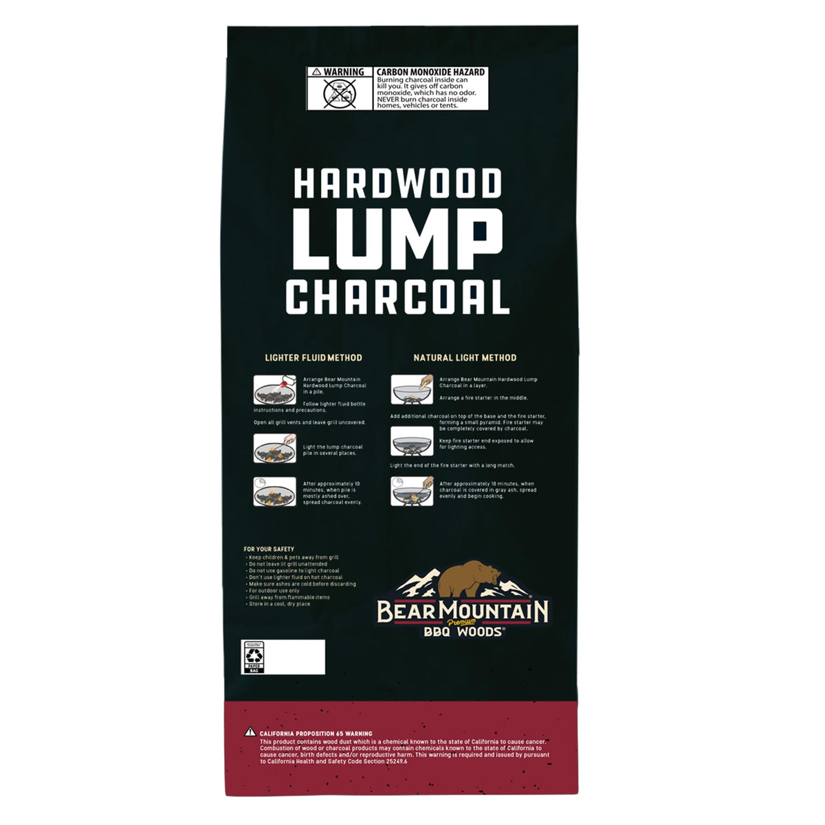 2 Pack Hardwood Lump Charcoal 8.8 Pounds K9752
