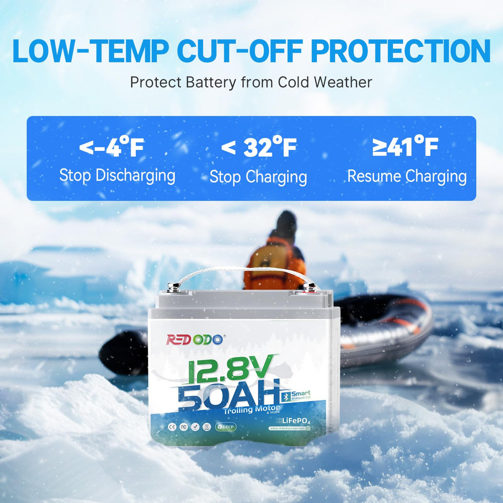 12V 50Ah LiFePO4 Deep Cycle Battery K244540