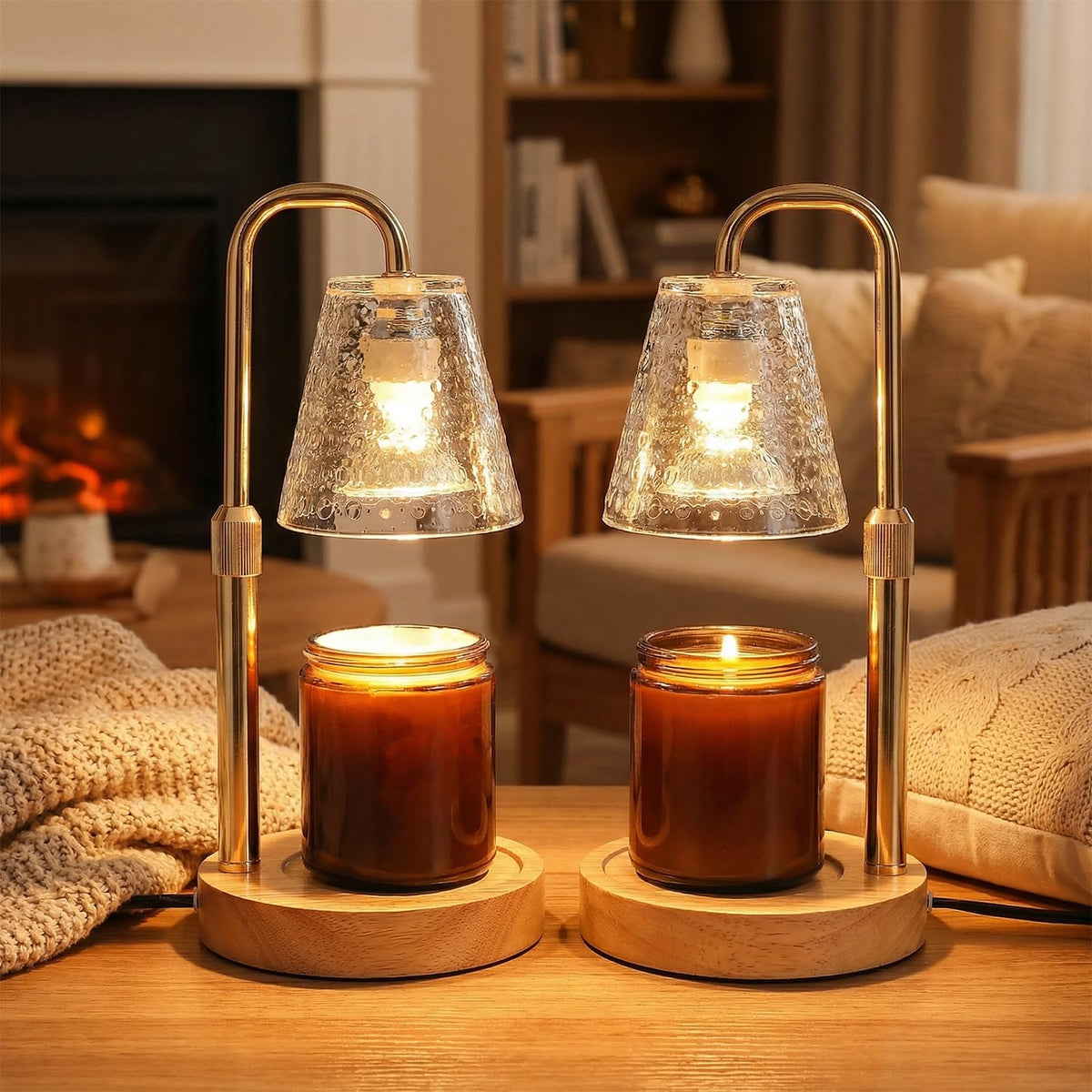 2 Pack Candle Warmer Lamp U737