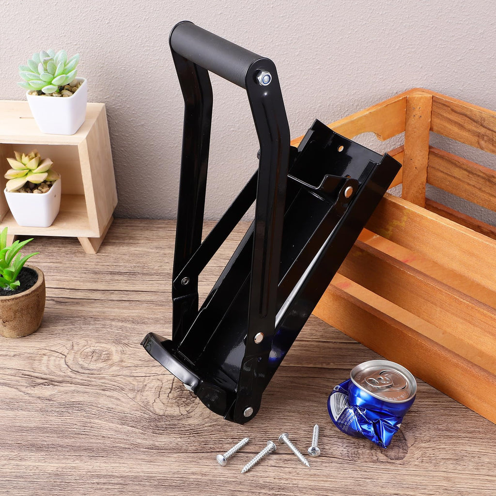 Heavy Duty Wall Mounted Can Crusher with Bottle Opener W71385