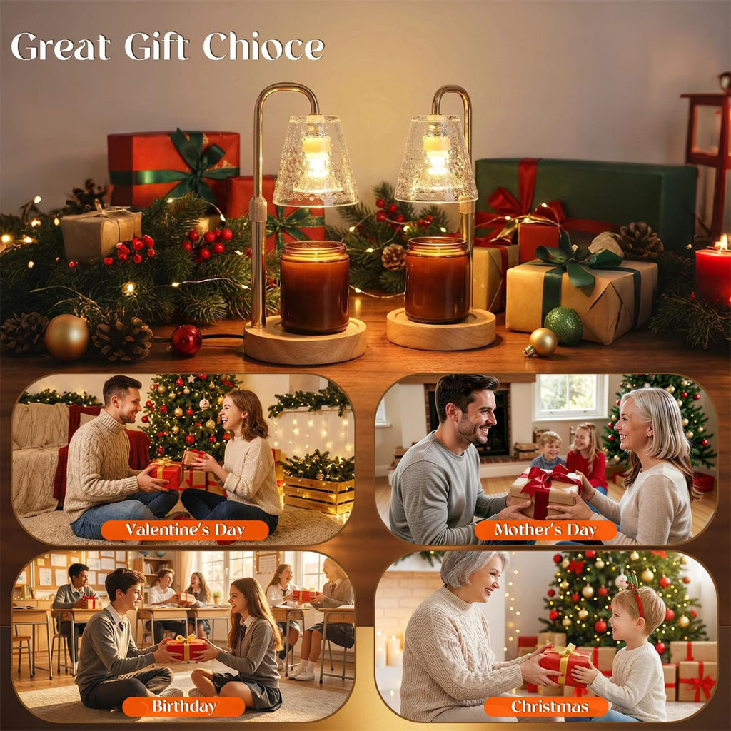 2 Pack Candle Warmer Lamp U737