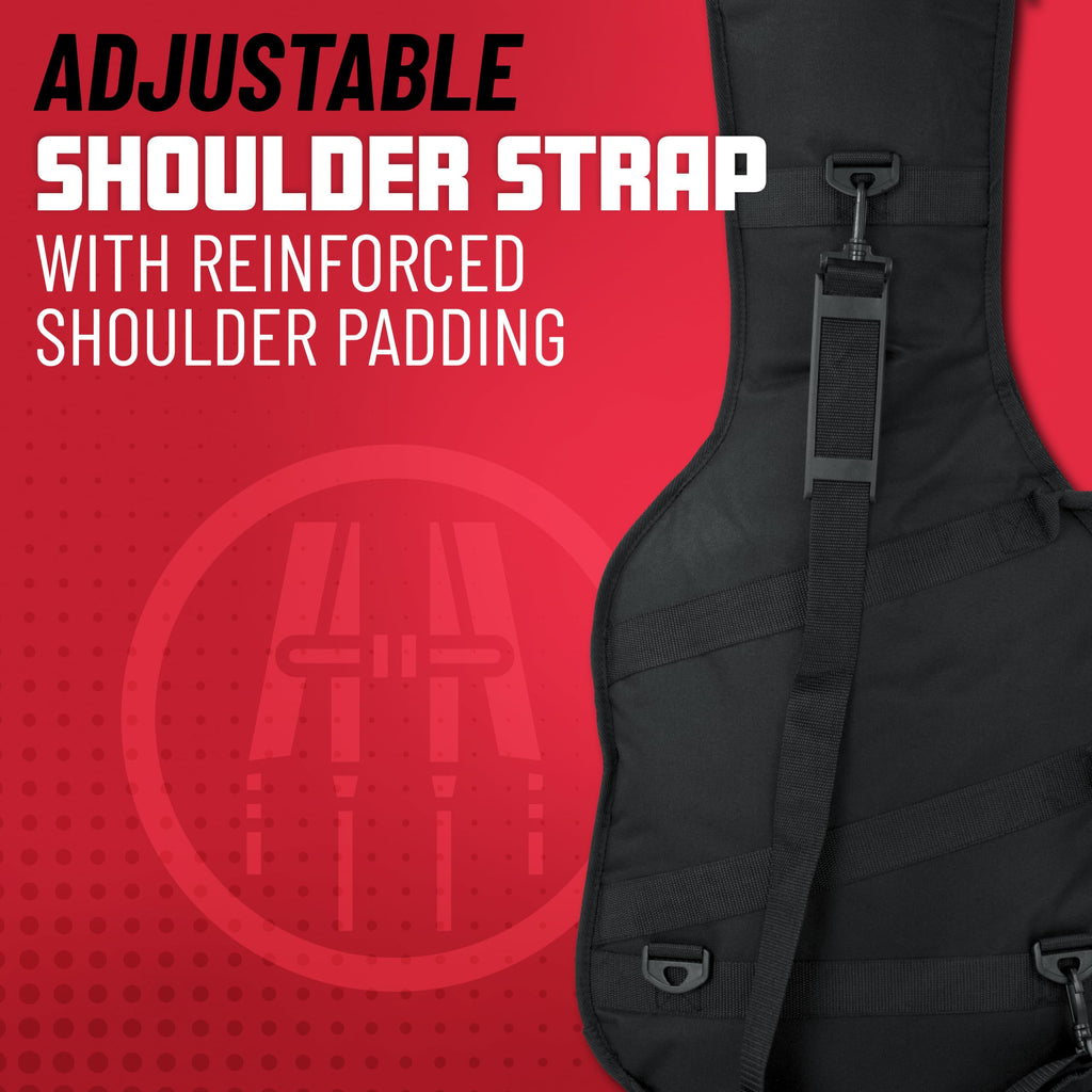 Foam Padded Guitar Gig Bag for Mini Electric Guitars F613