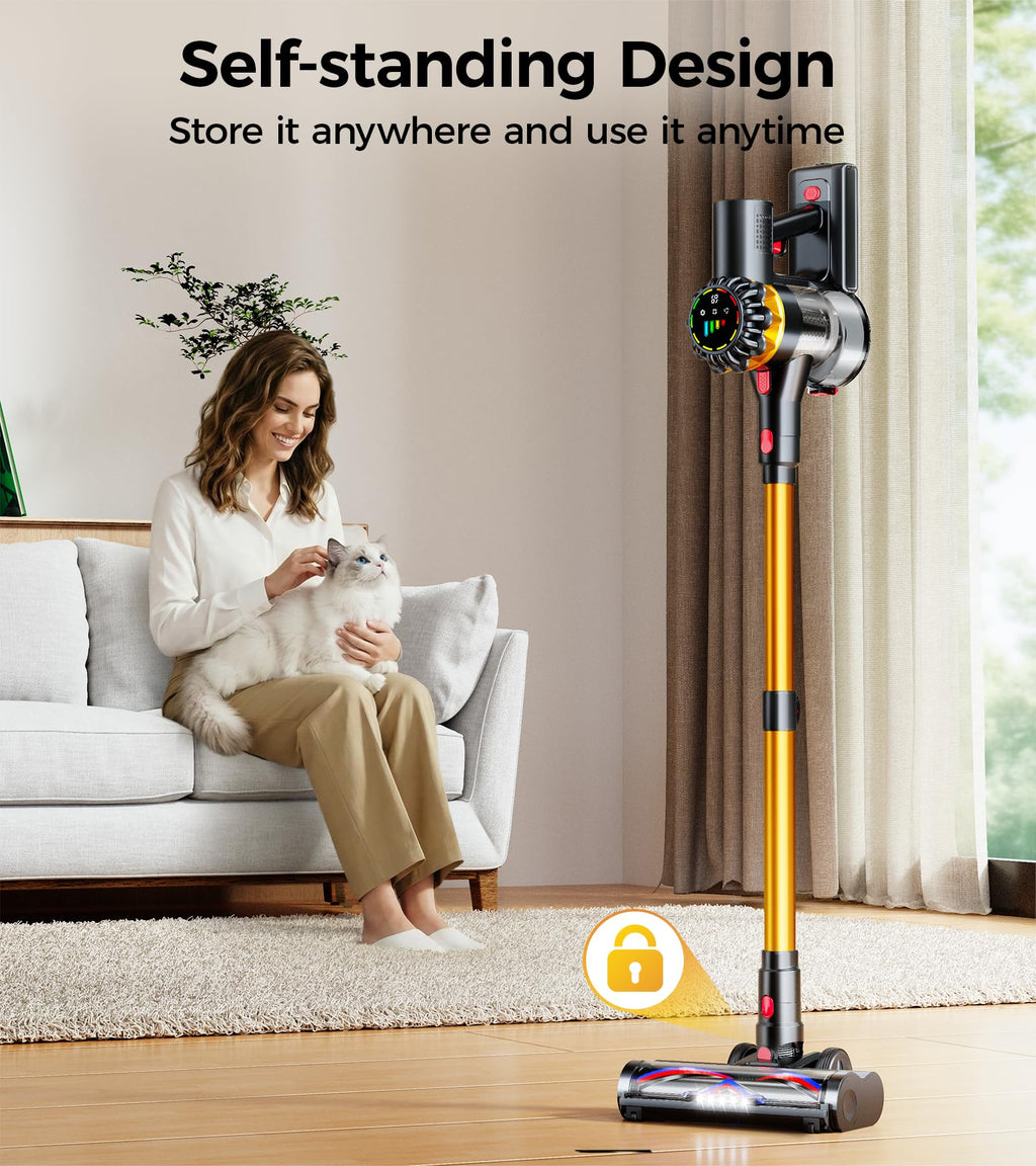 600W 50KPA 65Mins Cordless Stick Vacuum Cleaner G807