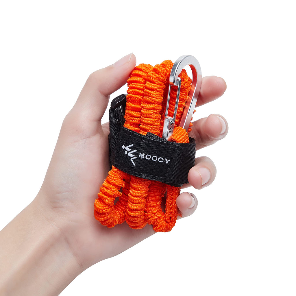 Coiled Kayak Paddle Leash with Carabiner N3749