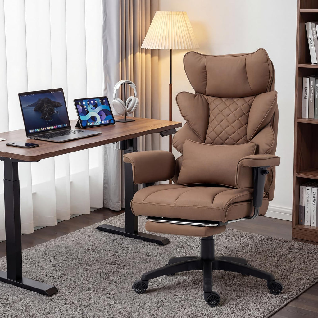 Big and Tall Office Chair with Pocket Spring Cushion K1375