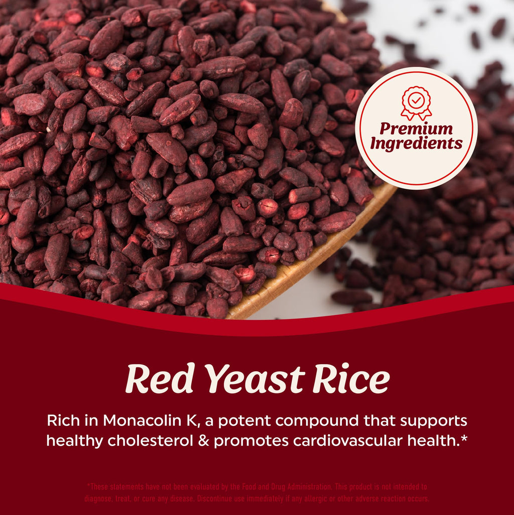 Red Yeast Rice with CoQ10 + Omega 3 1200mg L733