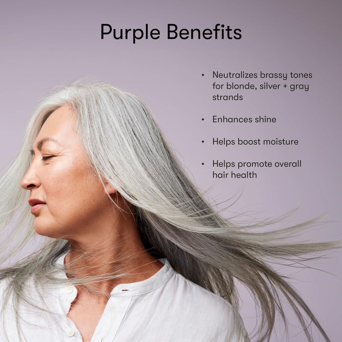 Sulfate-Free Purple Shampoo & Conditioner Set S79569