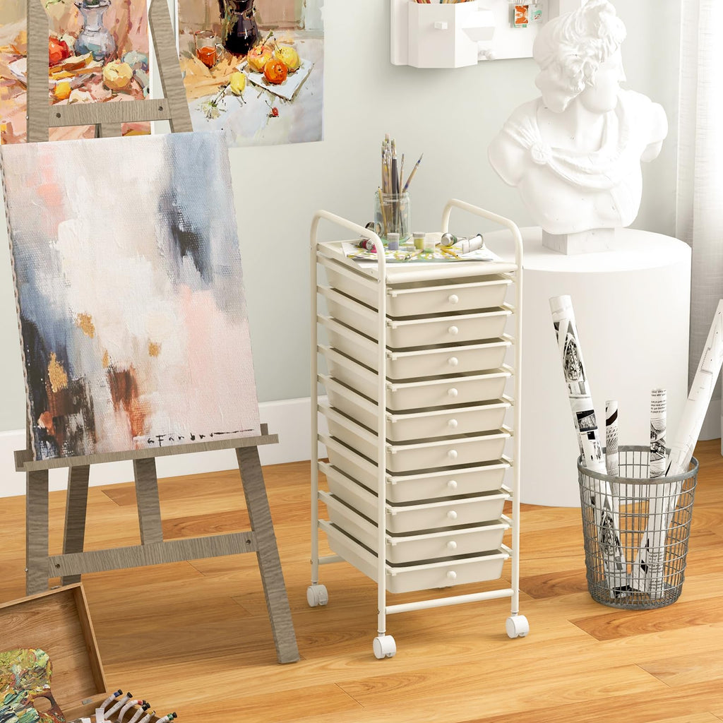 10 Drawer Storage Cart I213