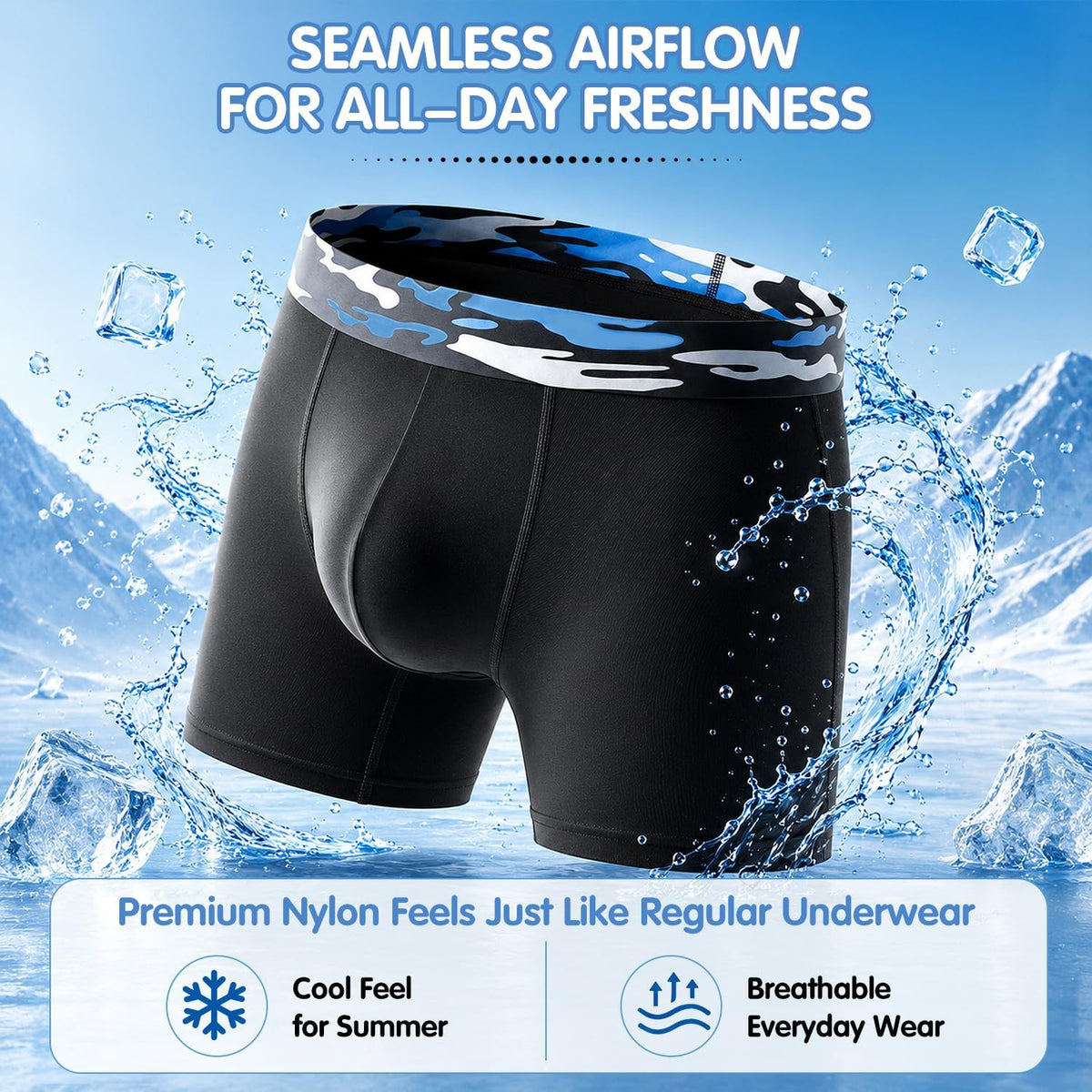 Men's Incontinence Underwear, 3 Pack Q72369