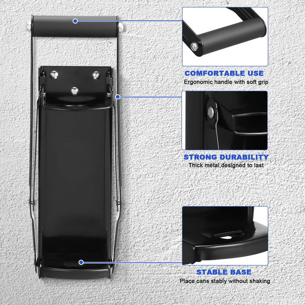 Heavy Duty Wall Mounted Can Crusher with Bottle Opener W71385