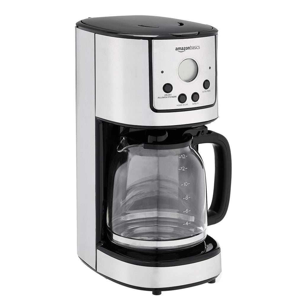 12 Cup Stainless Steel Programmable Coffeemaker L560